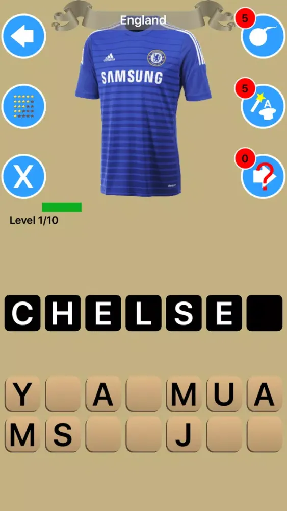 Zrzuty ekranu Football Soccer Kits Quiz
