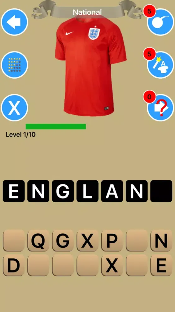 Zrzuty ekranu Football Soccer Kits Quiz