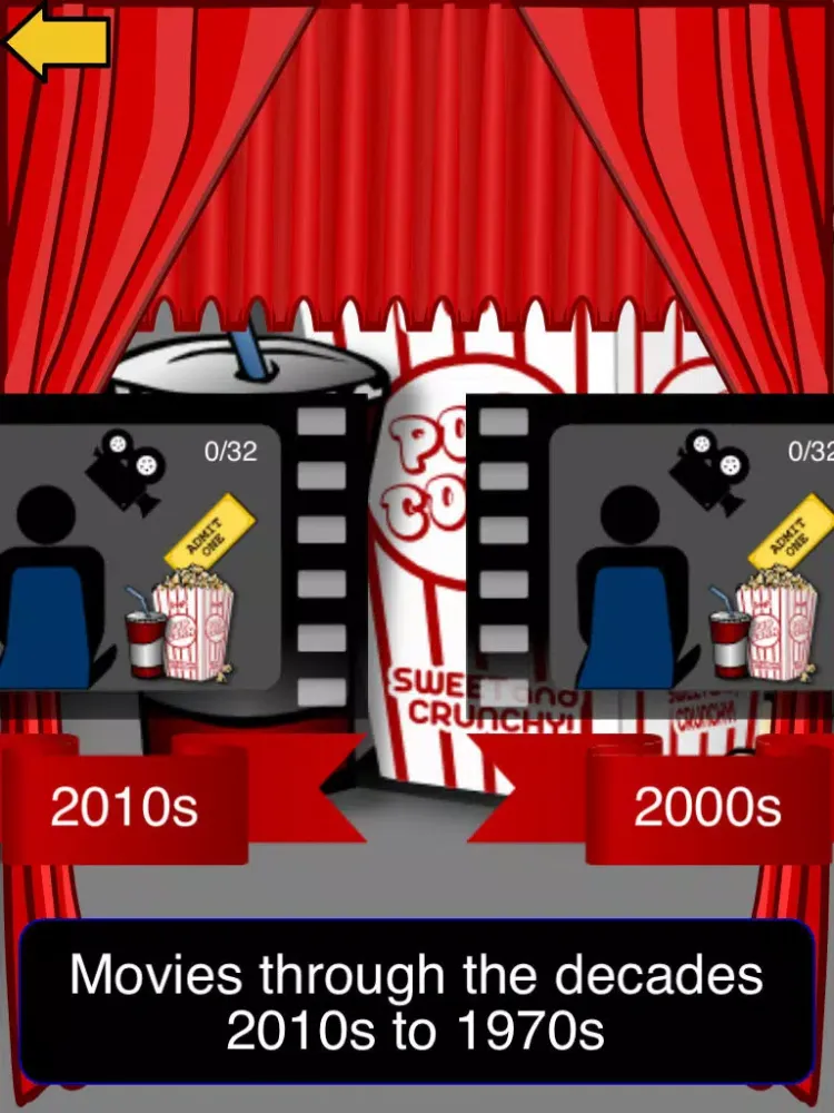 Tangkapan layar Movie Quiz Maestro - Blockbuster Hollywood Celebrity Film Trivia iPad 