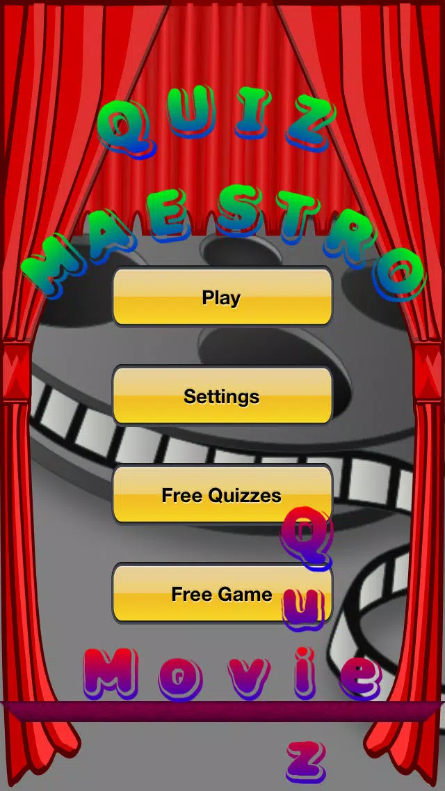 Movie Quiz Maestro - Blockbuster Hollywood Celebrity Film Trivia 스크린샷