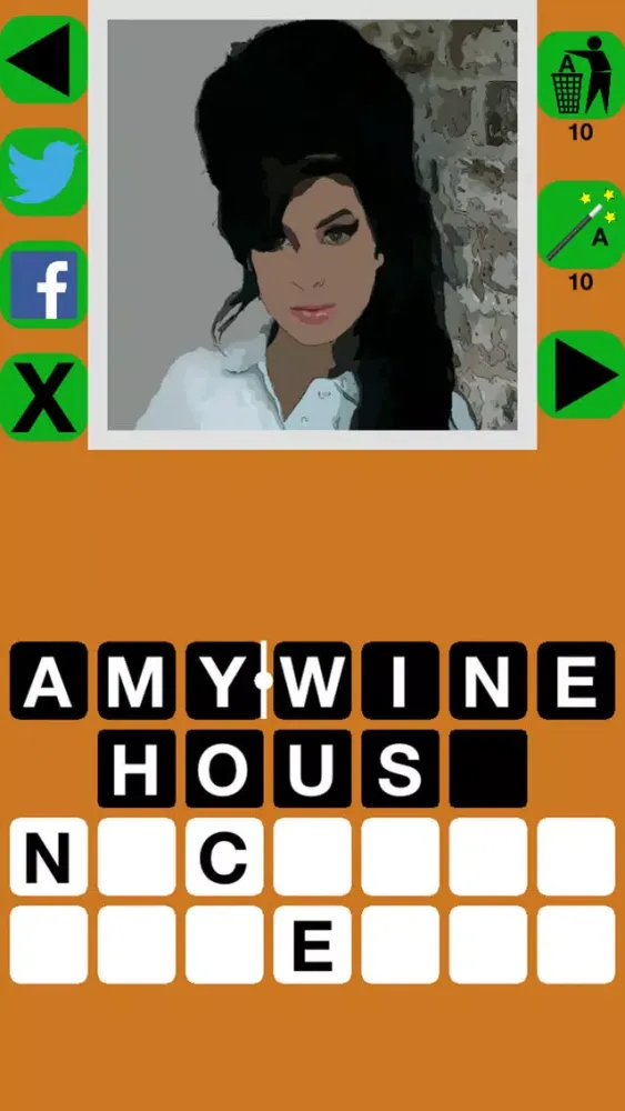 Tangkapan layar Music Celebrity Quiz Maestro: Guess The Musical Songpop Icon