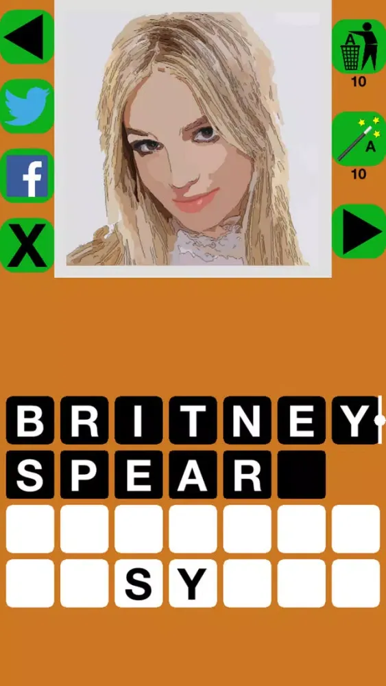 Tangkapan layar Music Celebrity Quiz Maestro: Guess The Musical Songpop Icon