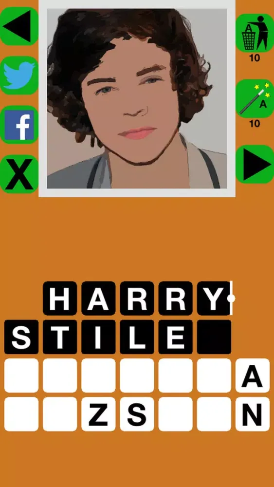 Tangkapan layar Music Celebrity Quiz Maestro: Guess The Musical Songpop Icon