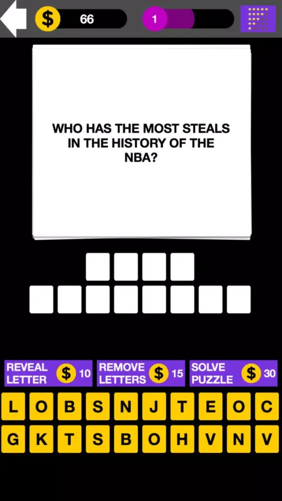 Q&A NBA Basketball Quiz Maestro Screenshots