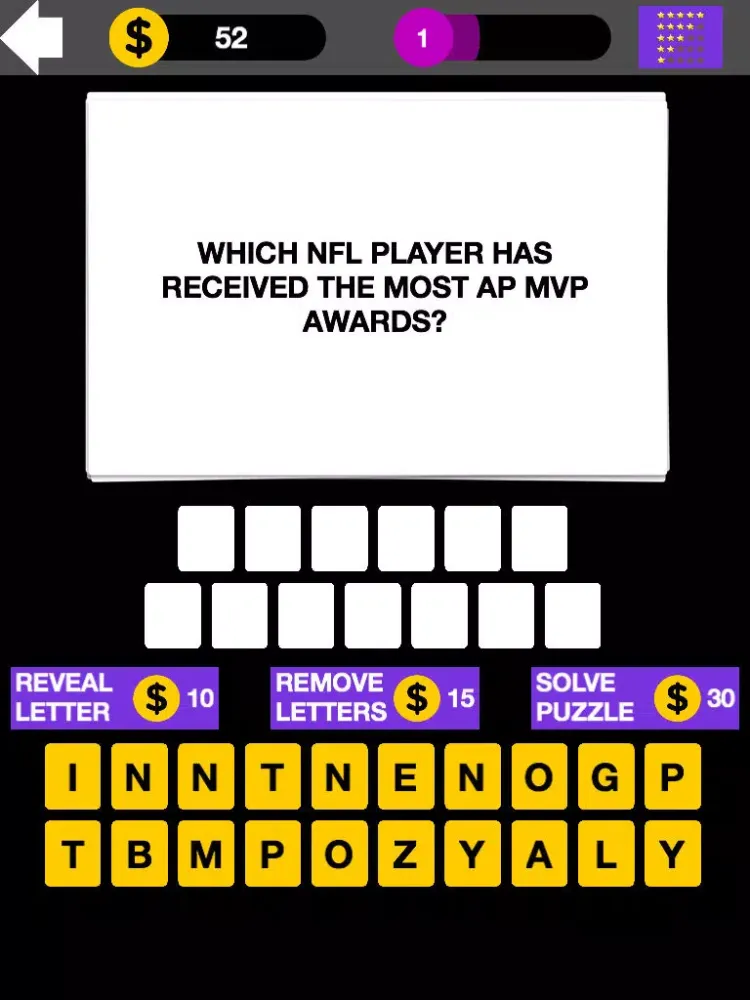 Capturas de tela do Q&A Quiz Maestro: American NFL Football Game Edition iPad 