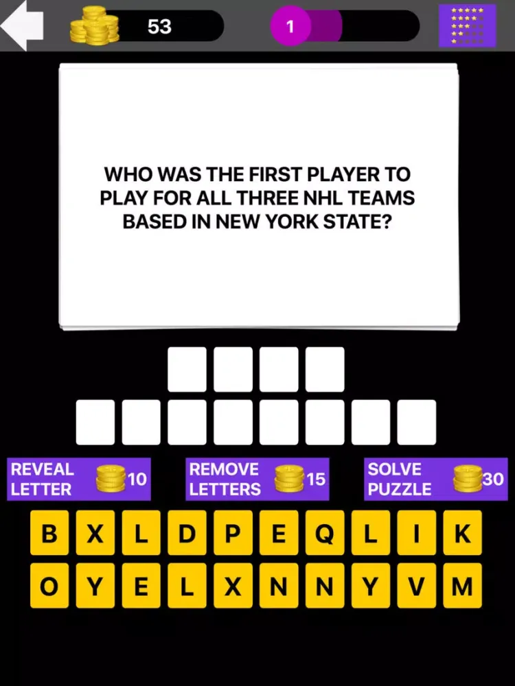 Capturas de pantalla de Q&A NHL Ice Hockey Quiz Maestro iPad 