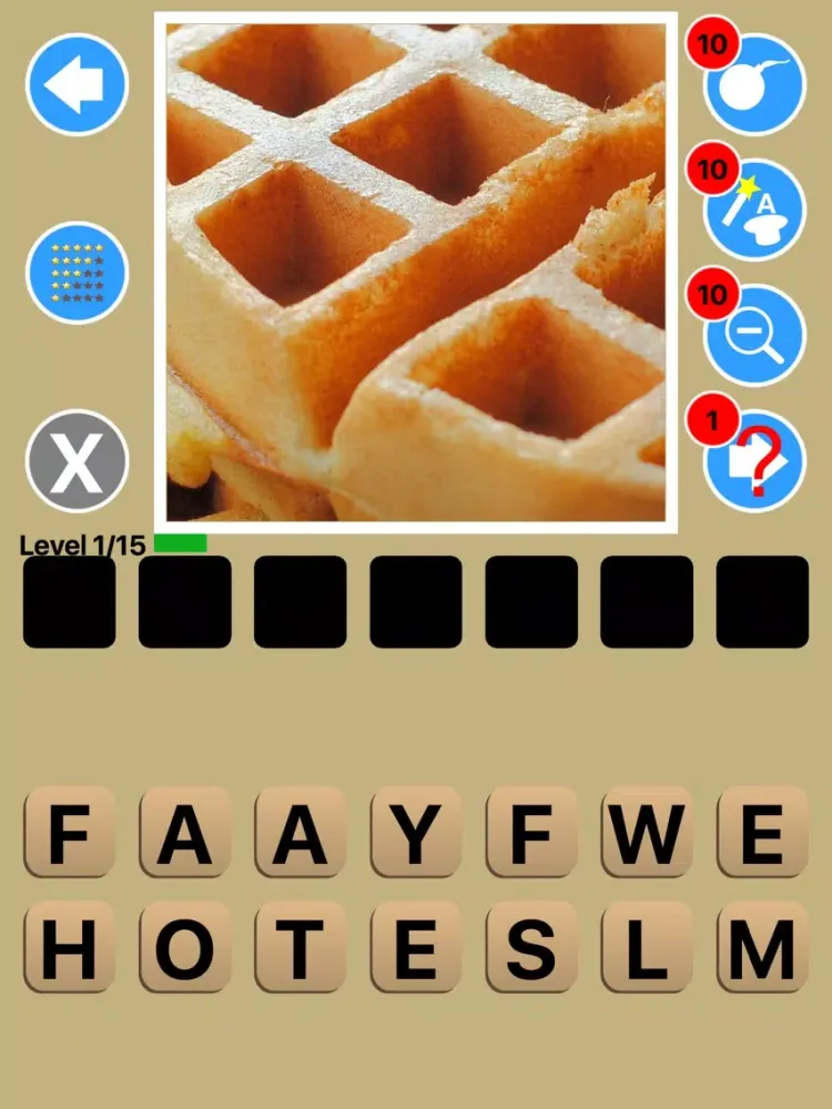صور Zoom Out Food Game Quiz Maestro iPad 