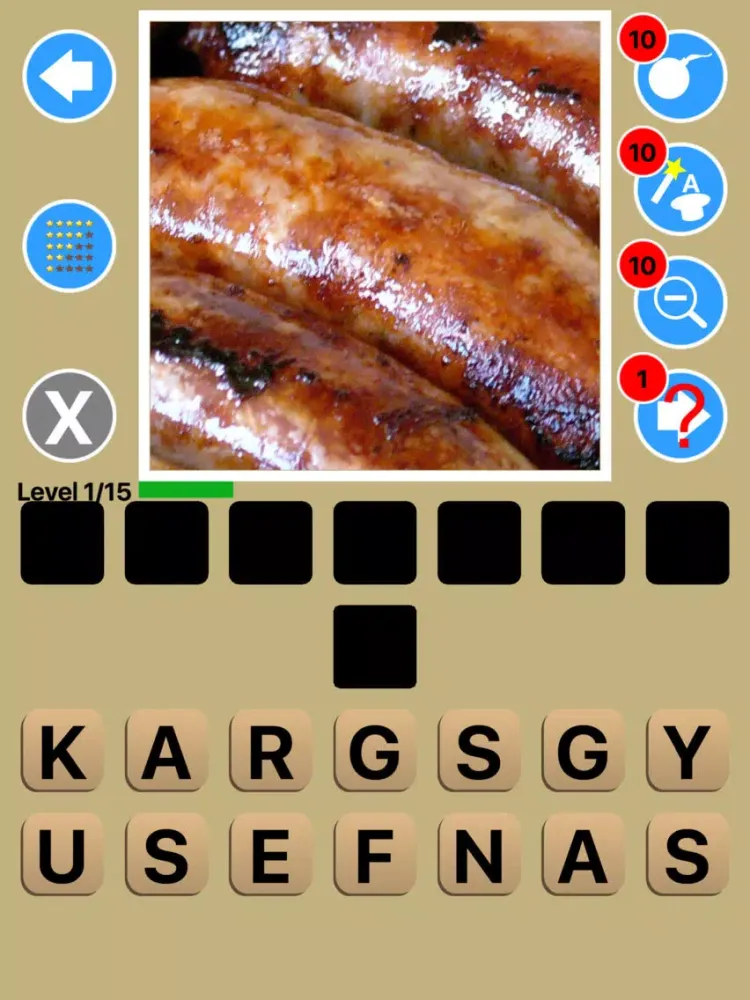 صور Zoom Out Food Game Quiz Maestro iPad 