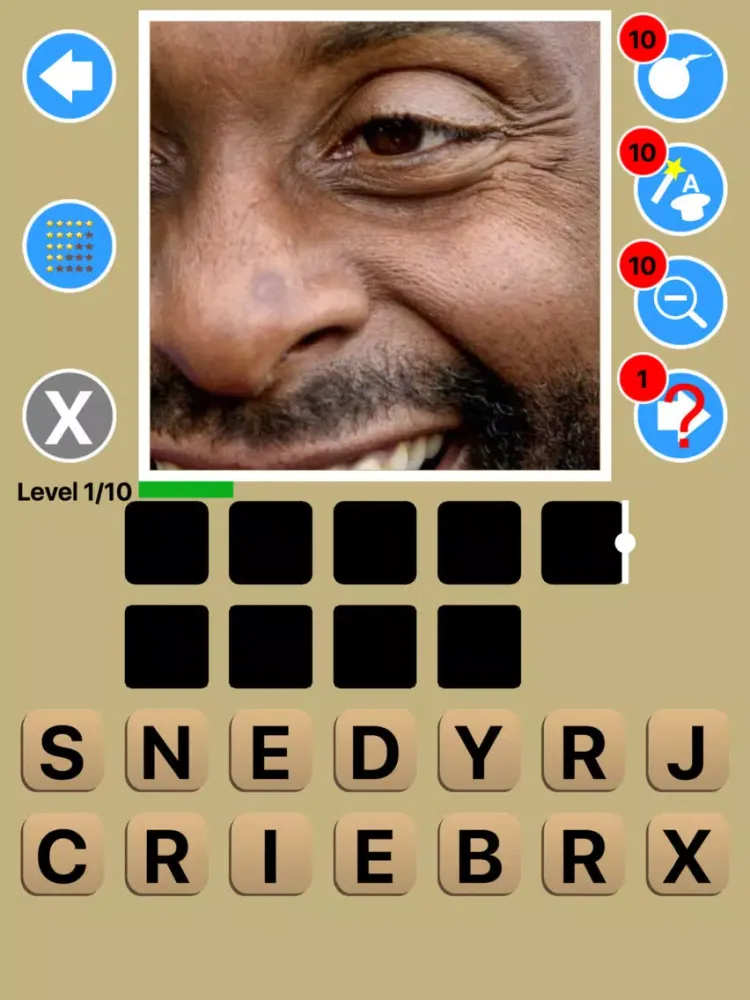 Tangkapan layar Zoom Out American Football Game Quiz Maestro iPad 