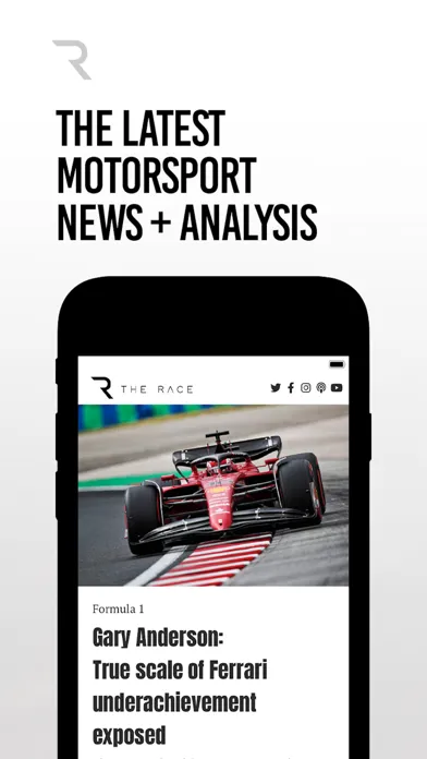 Ảnh chụp màn hình của The Race - F1 and much more