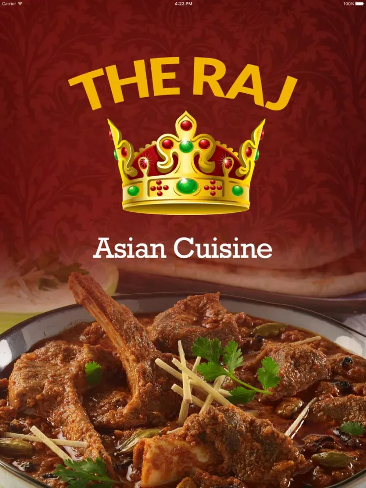 Capturas de pantalla de THE RAJ ASIAN CUISINE iPad 