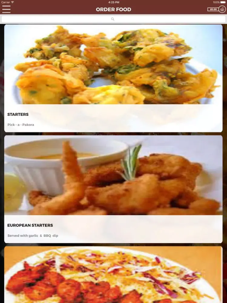 Capturas de pantalla de THE RAJ ASIAN CUISINE iPad 
