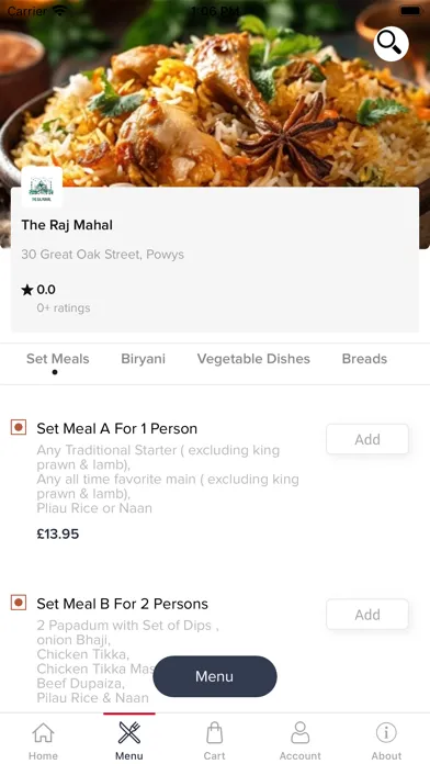The Raj Mahal Online应用截图
