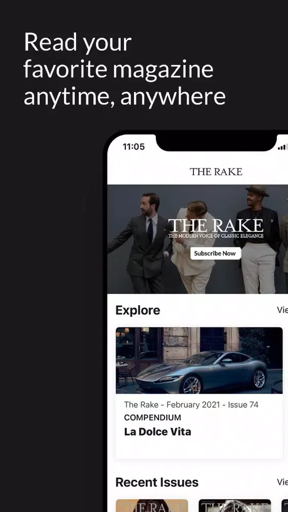 The Rake Magazine Ekran Görüntüleri