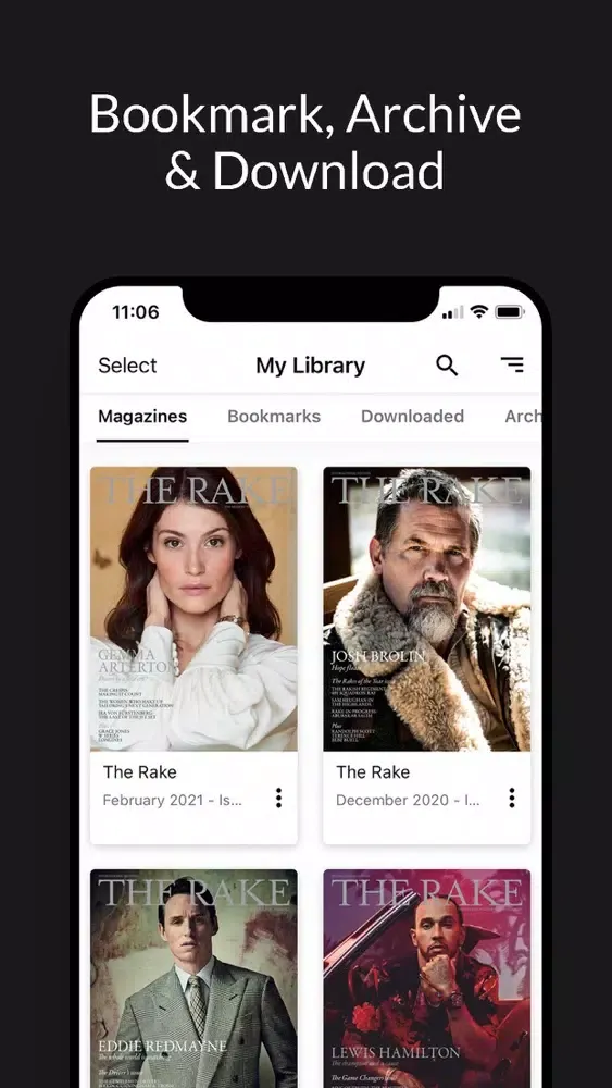 The Rake Magazine Ekran Görüntüleri