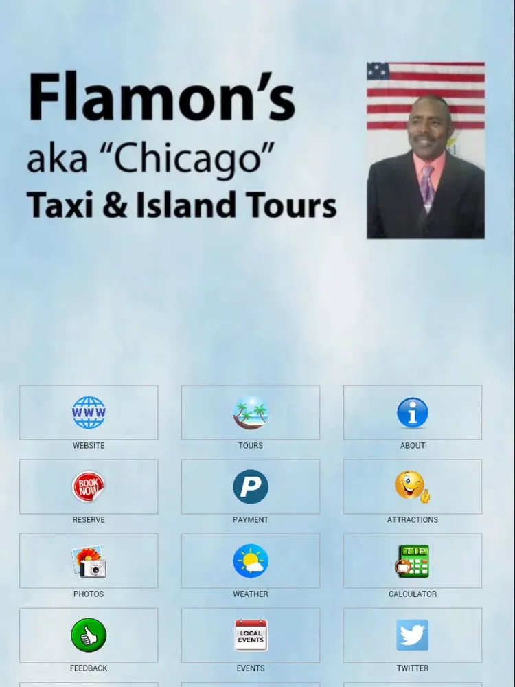 Flamons Taxi and Tours USVI iPad 应用截图