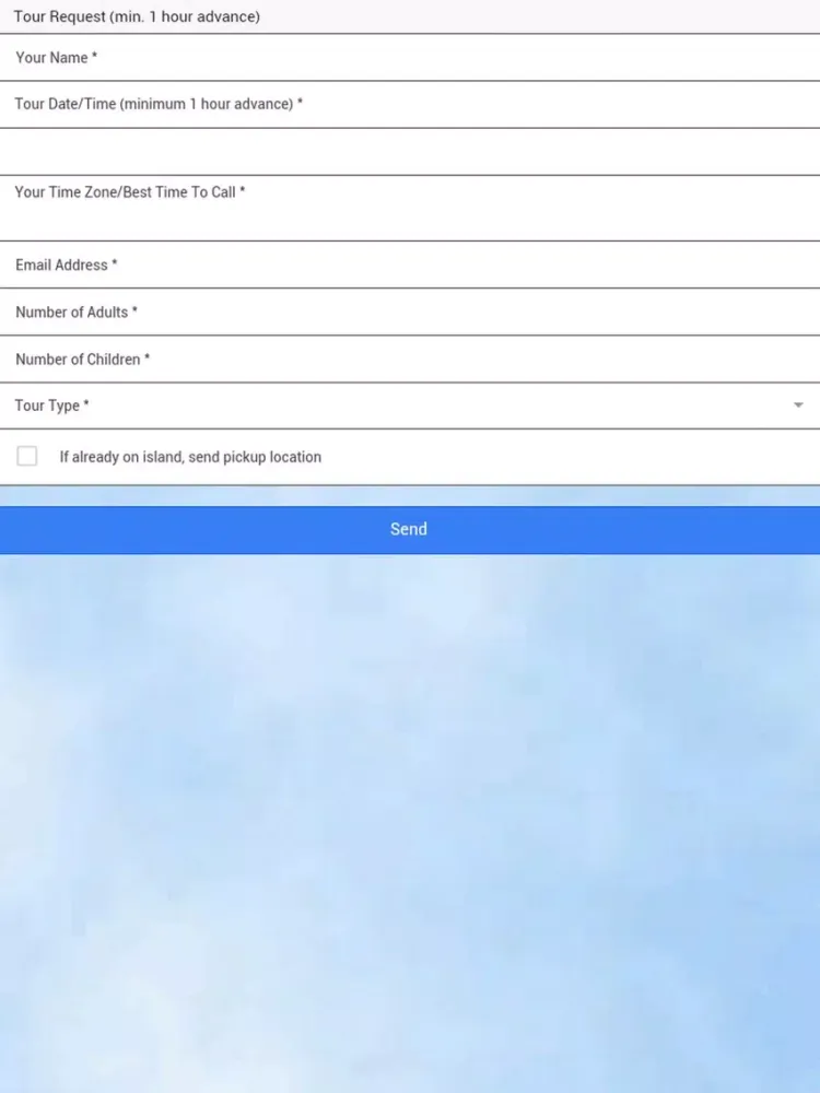 Flamons Taxi and Tours USVI iPad 应用截图