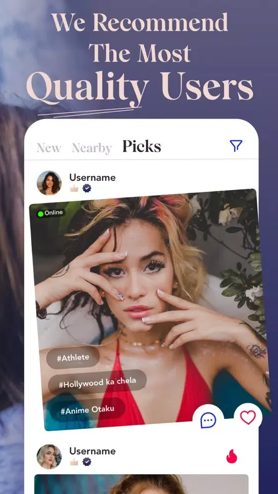 Tangkapan skrin Owl - Chat & Casual Dating App