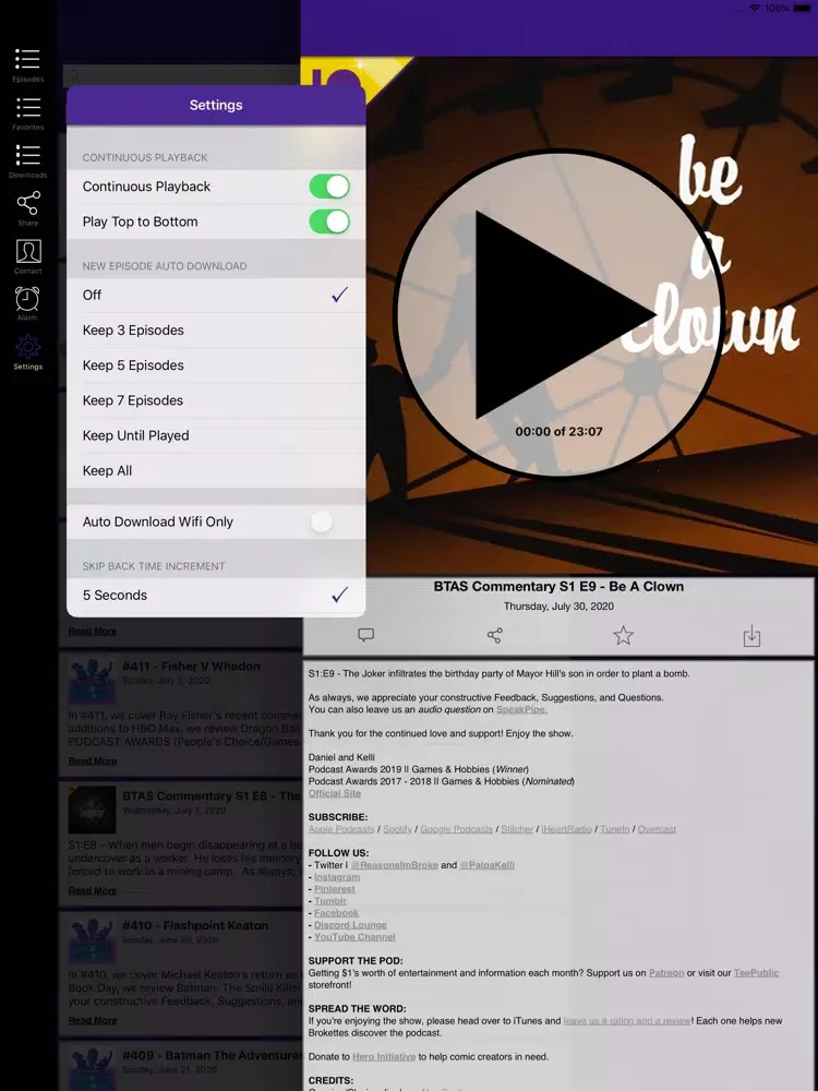 The Reasons I'm Broke iPad  Screenshots