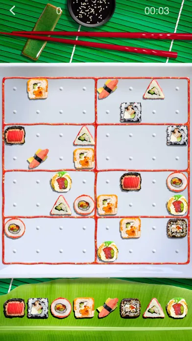 Sudoku Wiz: Scrumptious Sushi应用截图