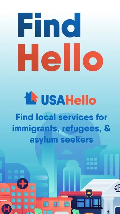 FindHello: Immigrant Help Ekran Görüntüleri
