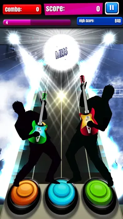 Скриншоты Guitar Touch Mania