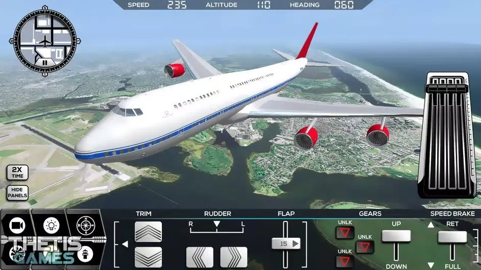 Captures d'écran de Flight Simulator 2014 FlyWings