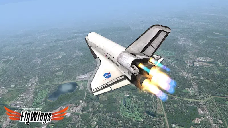 Captures d'écran de Flight Simulator 2014 FlyWings