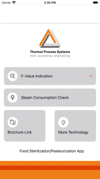 Capturas de tela do Food Processing-Sterilization