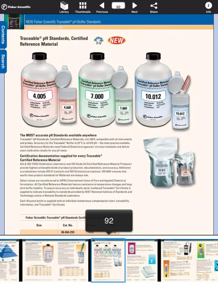 Fisher Scientific Catalog iPad 应用截图