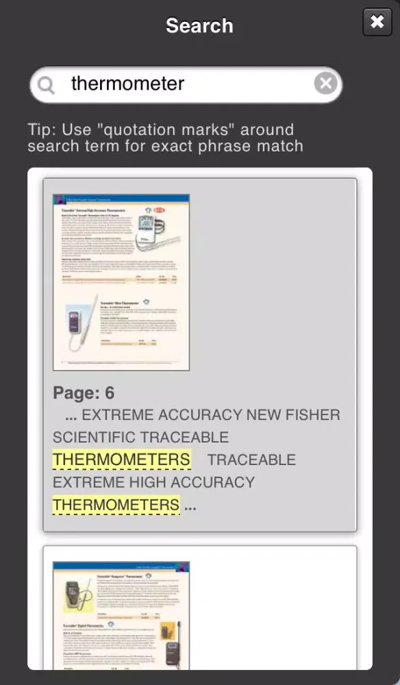 Fisher Scientific Catalog应用截图
