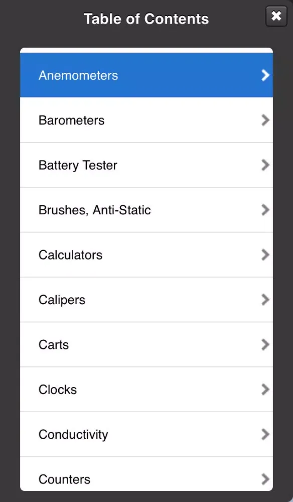 Fisher Scientific Catalog应用截图
