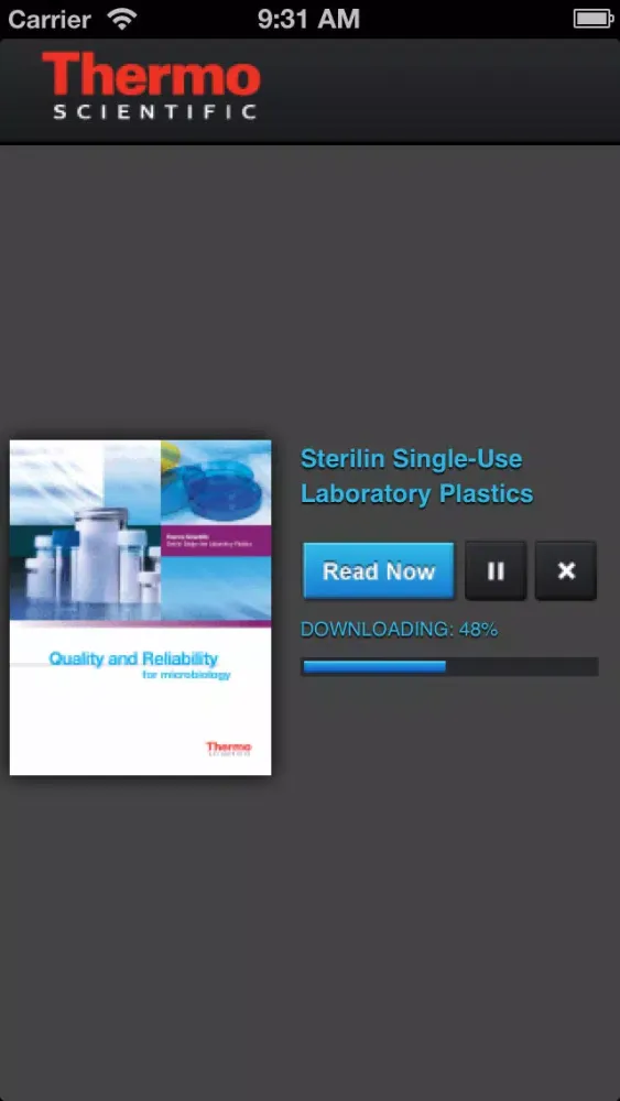 Thermo Scientific Sterilin Catalog Ekran Görüntüleri