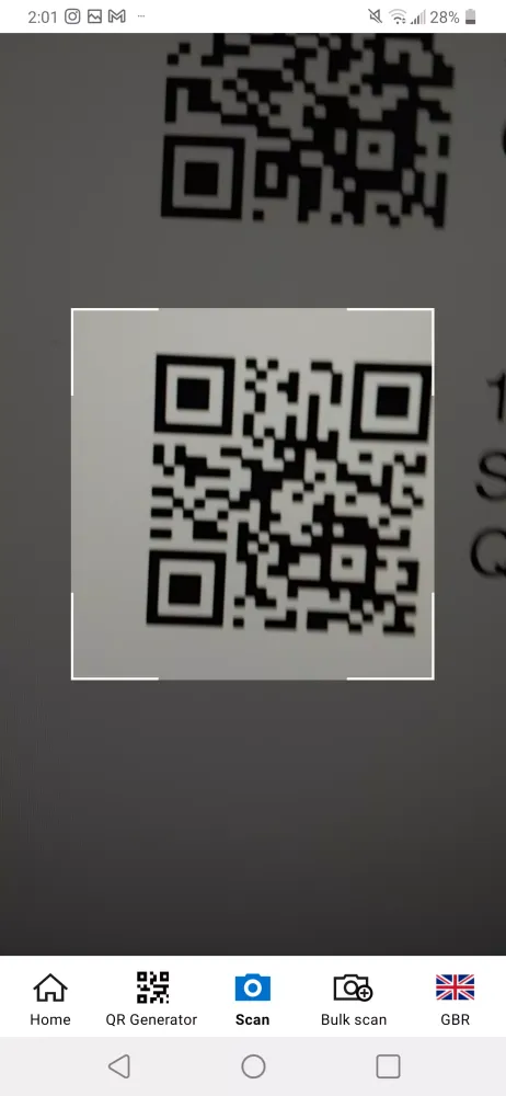 Fisher Scientific Scan2Order 스크린샷