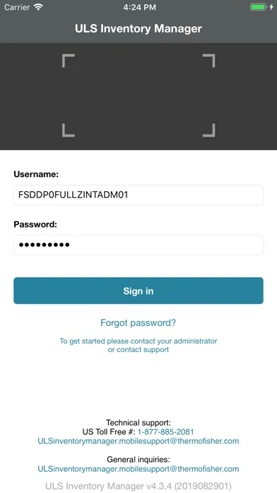 Zrzuty ekranu ULS Inventory Manager