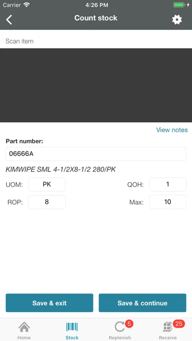 Zrzuty ekranu ULS Inventory Manager