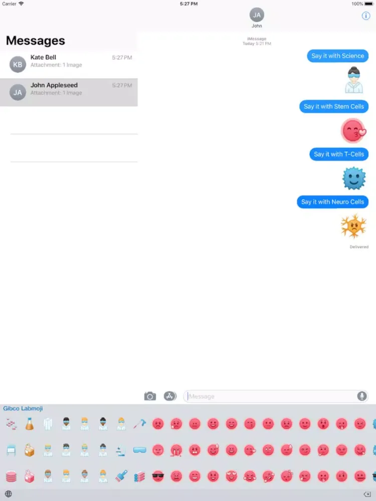 Gibco Labmoji iPad  স্ক্রিনশট