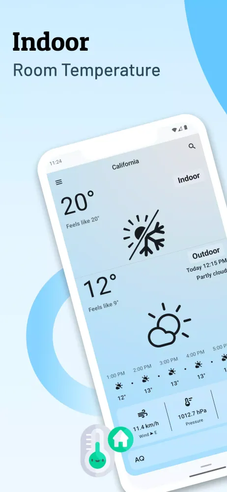 Tangkapan layar Thermometer