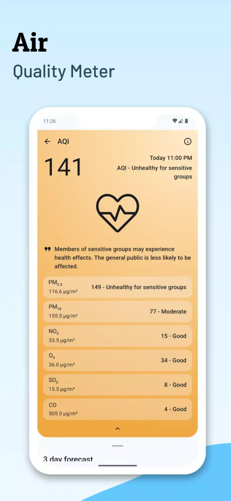 Tangkapan layar Thermometer
