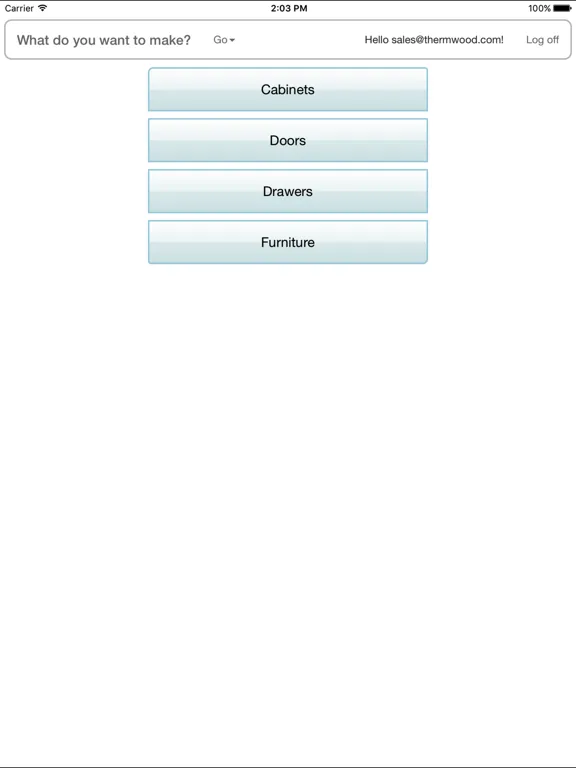 ภาพหน้าจอของ Cut Ready Mobile iPad 
