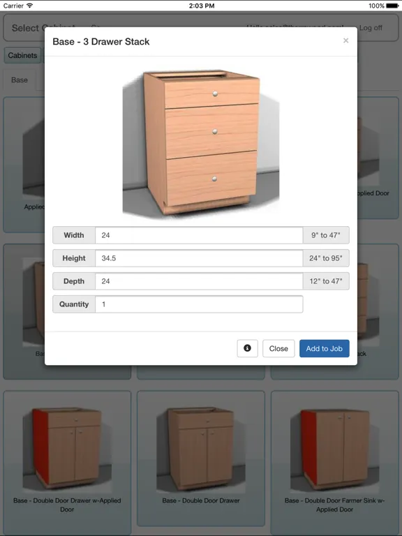 ภาพหน้าจอของ Cut Ready Mobile iPad 