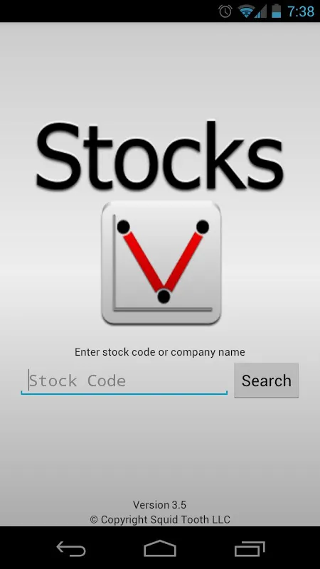 Capturas de tela do Stocks