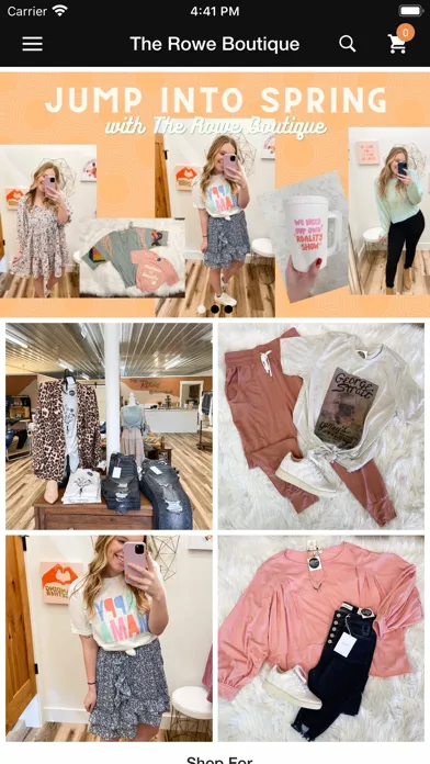 The Rowe Boutique应用截图