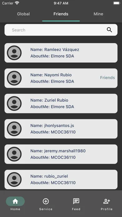 ภาพหน้าจอของ Christian Church Choir App
