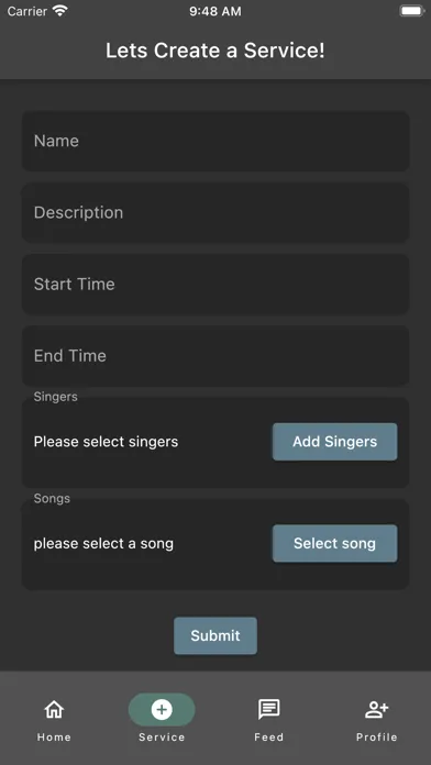 ภาพหน้าจอของ Christian Church Choir App