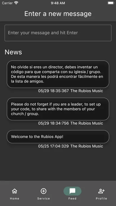 ภาพหน้าจอของ Christian Church Choir App