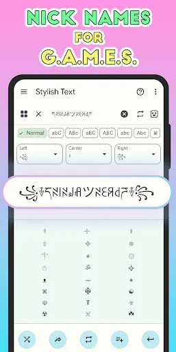 Screenshot di Stylish Text - Fonts Keyboard