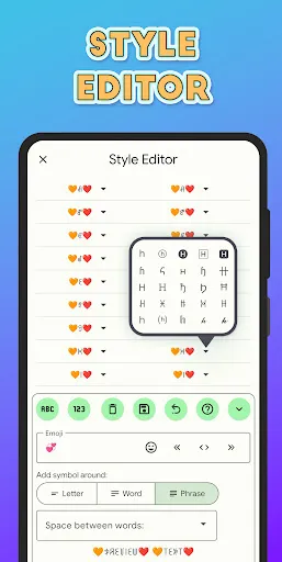 Screenshot di Stylish Text - Fonts Keyboard