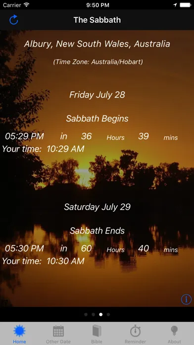 The Sabbath App স্ক্রিনশট