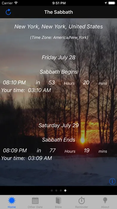 The Sabbath App স্ক্রিনশট